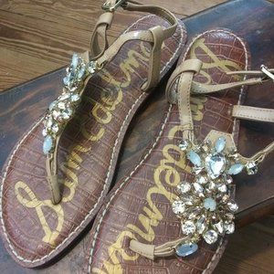 Brand New Sam Edelman Sandals w/Rhinestones